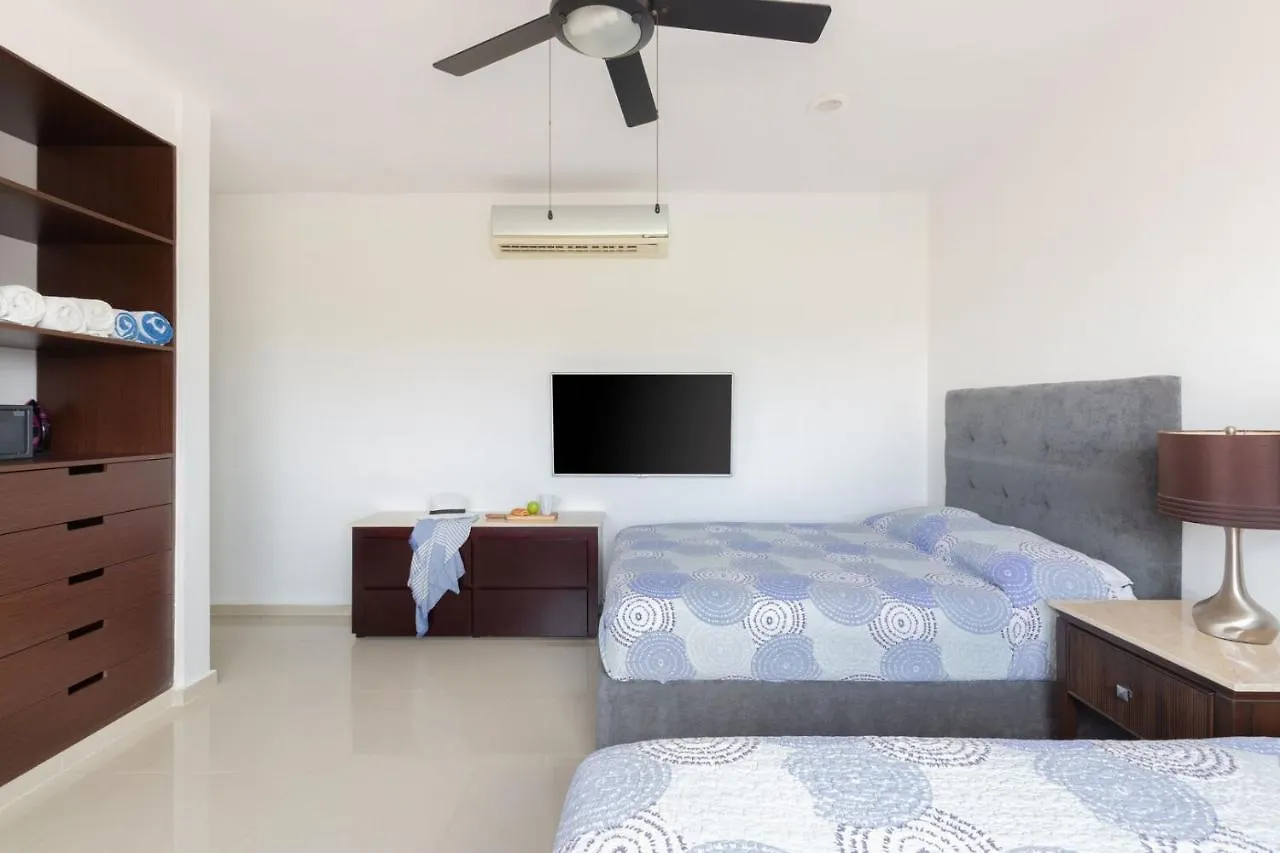 Phenomenal Combo Of 2 Separate Ph 1 In Playa Del Carmen With Private Jacuzzi, Chic Amenities, Gym And 2 Rooftops 0*,