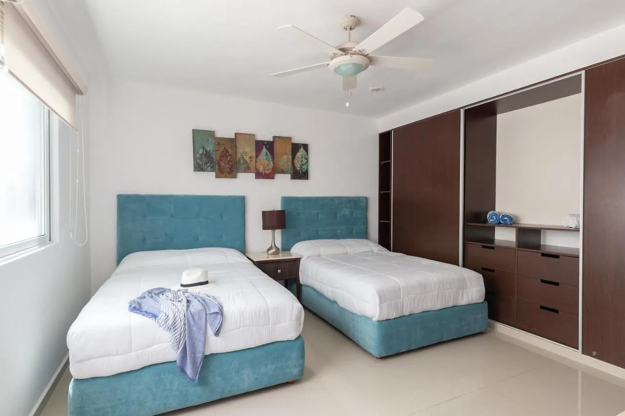 Phenomenal Combo Of 2 Separate Ph 1 In Playa Del Carmen With Private Jacuzzi, Chic Amenities, Gym And 2 Rooftops