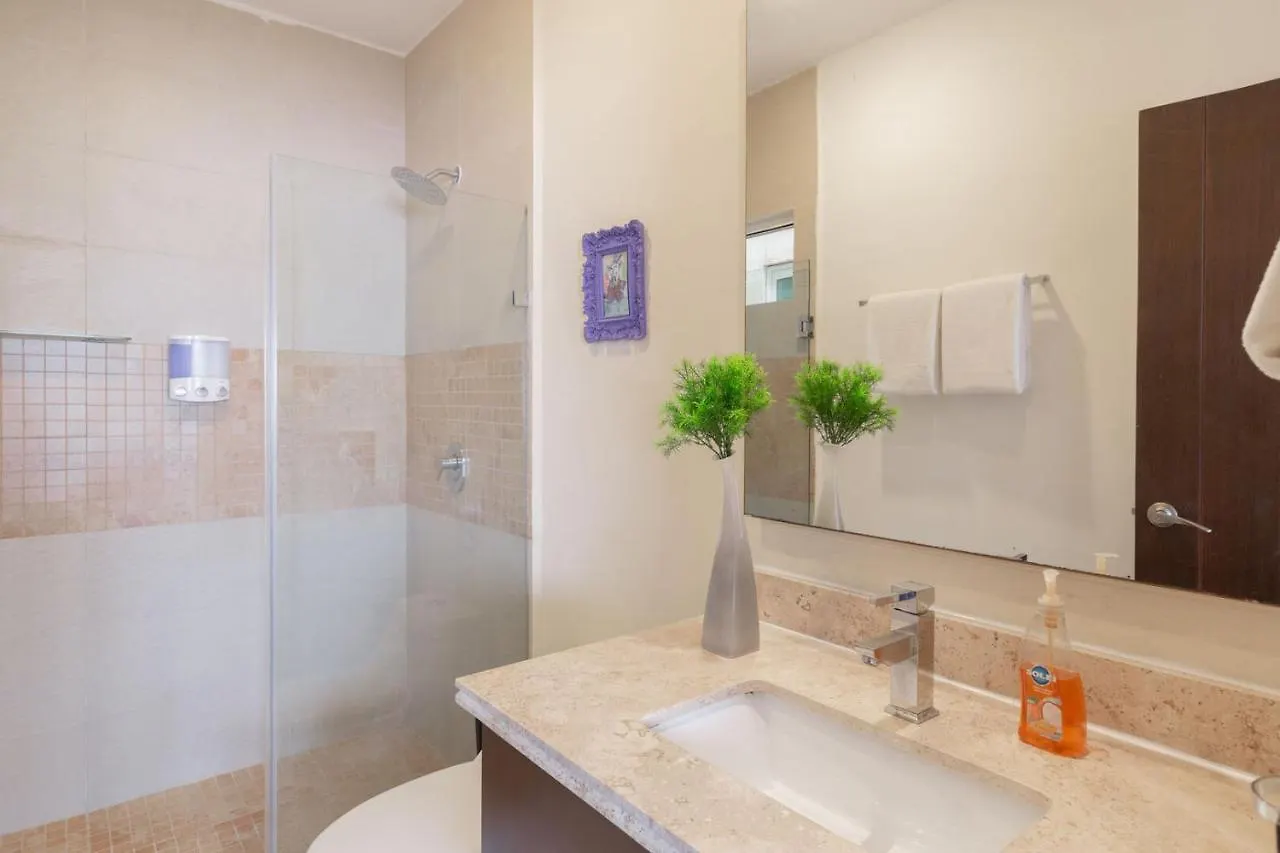 Apartment Phenomenal Combo Of 2 Separate Ph 1 In Playa Del Carmen With Private Jacuzzi, Chic Amenities, Gym And 2 Rooftops Mexico