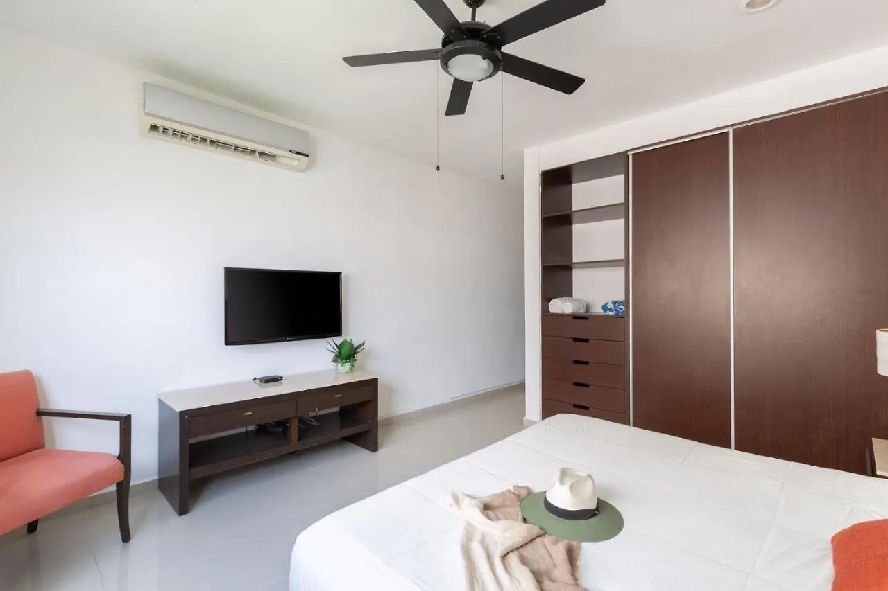 Phenomenal Combo Of 2 Separate Ph 1 In Playa Del Carmen With Private Jacuzzi, Chic Amenities, Gym And 2 Rooftops 0*,  Mexico
