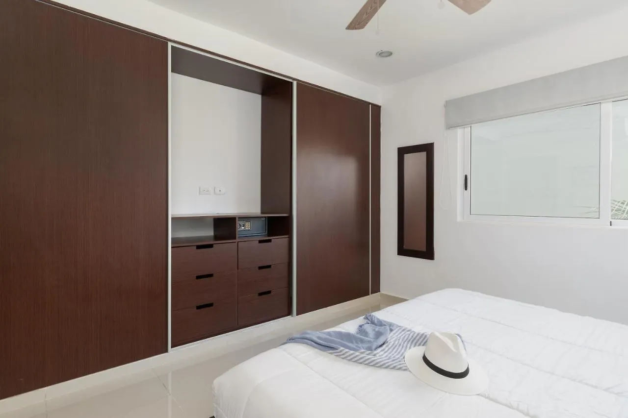Phenomenal Combo Of 2 Separate Ph 1 In Playa Del Carmen With Private Jacuzzi, Chic Amenities, Gym And 2 Rooftops
